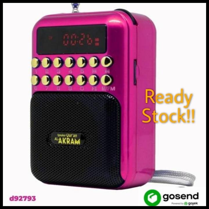 Speaker Quran Al Akram Mini Speaker Audio Murottal
