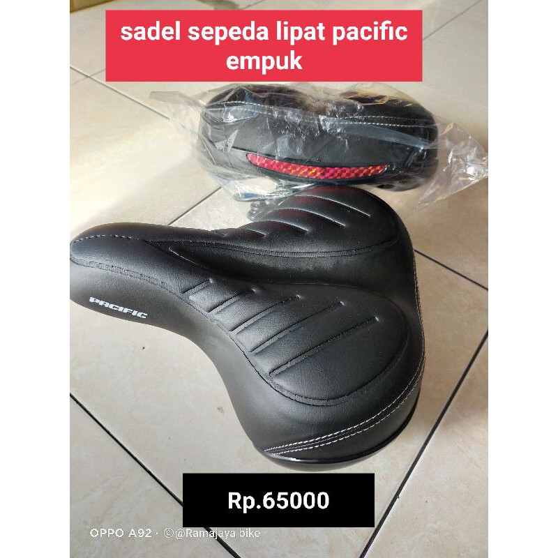 sadel sepeda lipat pacific sadel pacific empuk