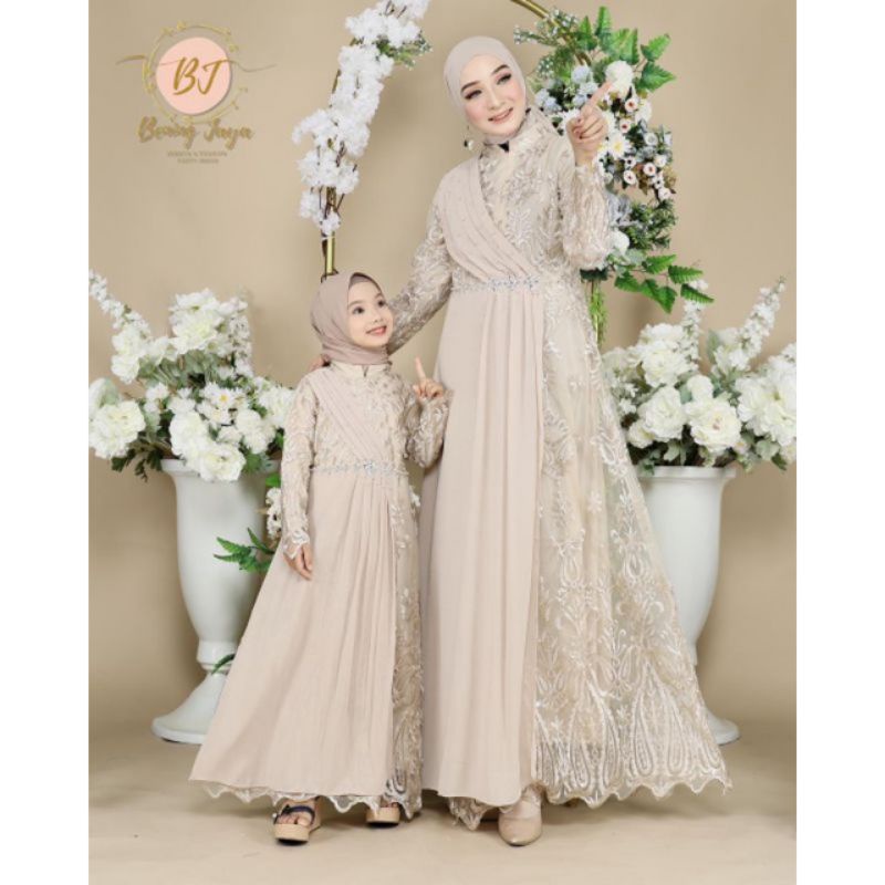 KEBAYA ORIGINAL//KEBAYA MODERN//GAMIS COUPLE IBU DAN ANAK//Kode BJ