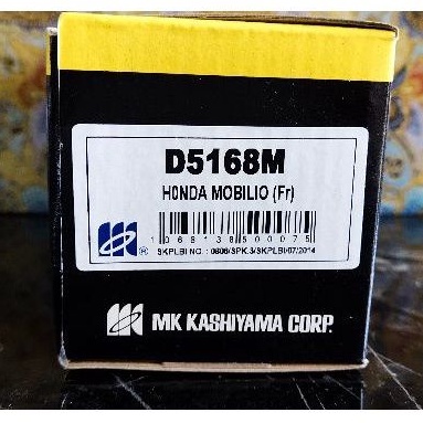 kampas rem depan Mobilio mk