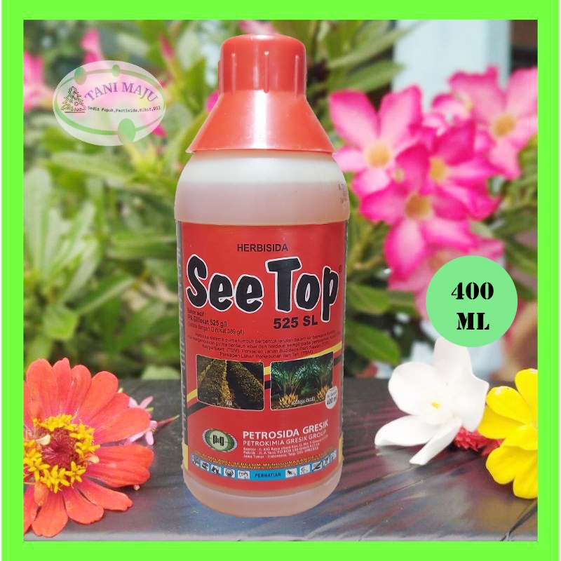 SEE TOP 525SL GLIFOSAT HERBISIDA RACUN RUMPUT 400 ML