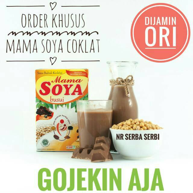 Mama Soya Coklat | Mama Soya Busui Rasa Coklat