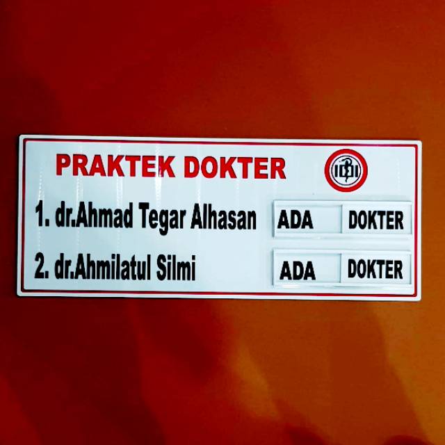 

Acrylic Papan Nama,40x60cm (CUSTOM)