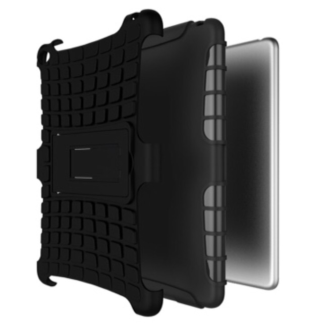 Rugged armor robot ipad min 4  case casing cover kick standing