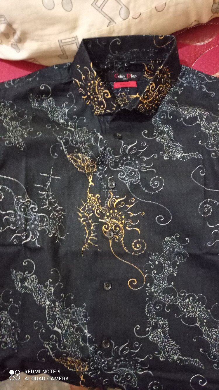 Kemeja Batik Pria Slim Fit Baju Batik Slim Fit Lengan Panjang Ckl20