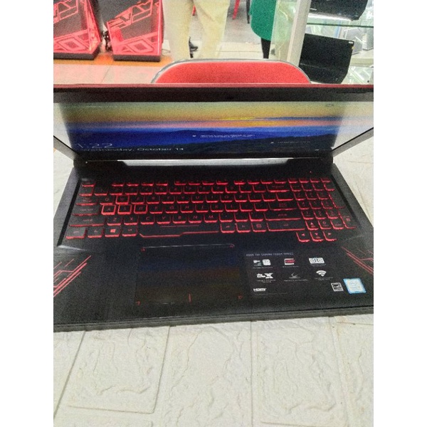 Laptop Leptop Seken Bekas Second Programmer DESAIN ASUS TUF Gaming FX504 Core i7 RAM 8GB HDD 1TB VGA NVIDIA GEFORCE 4GB