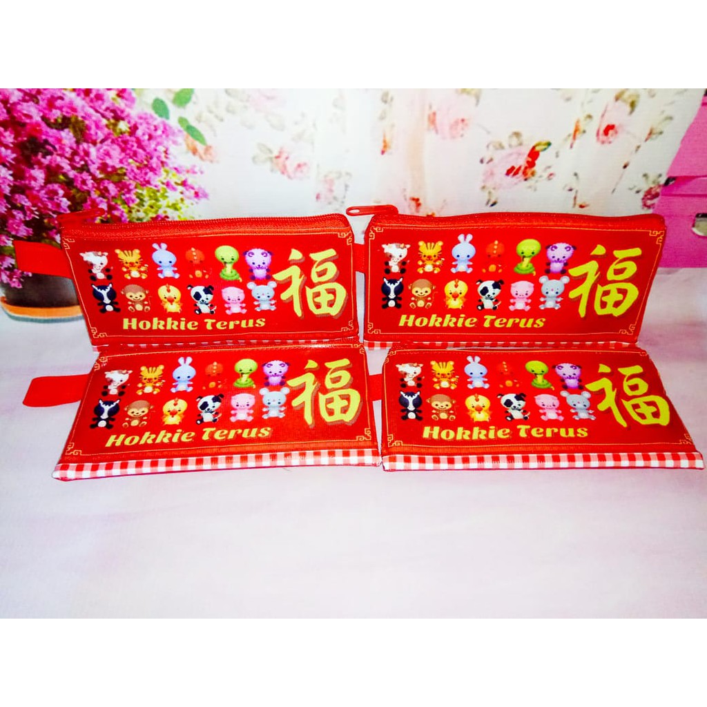 

tempat pensil / Angpao Imlek Murah / Angpao Imlek 2023 / Dompet Imlek Tanpa Tahun / Dompe Kelinci Air 2023