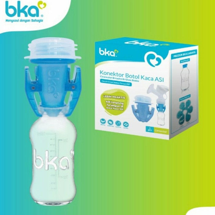 BKA Konektor Pompa Asi Breastpump Connector Botol ASI / Kantong ASI