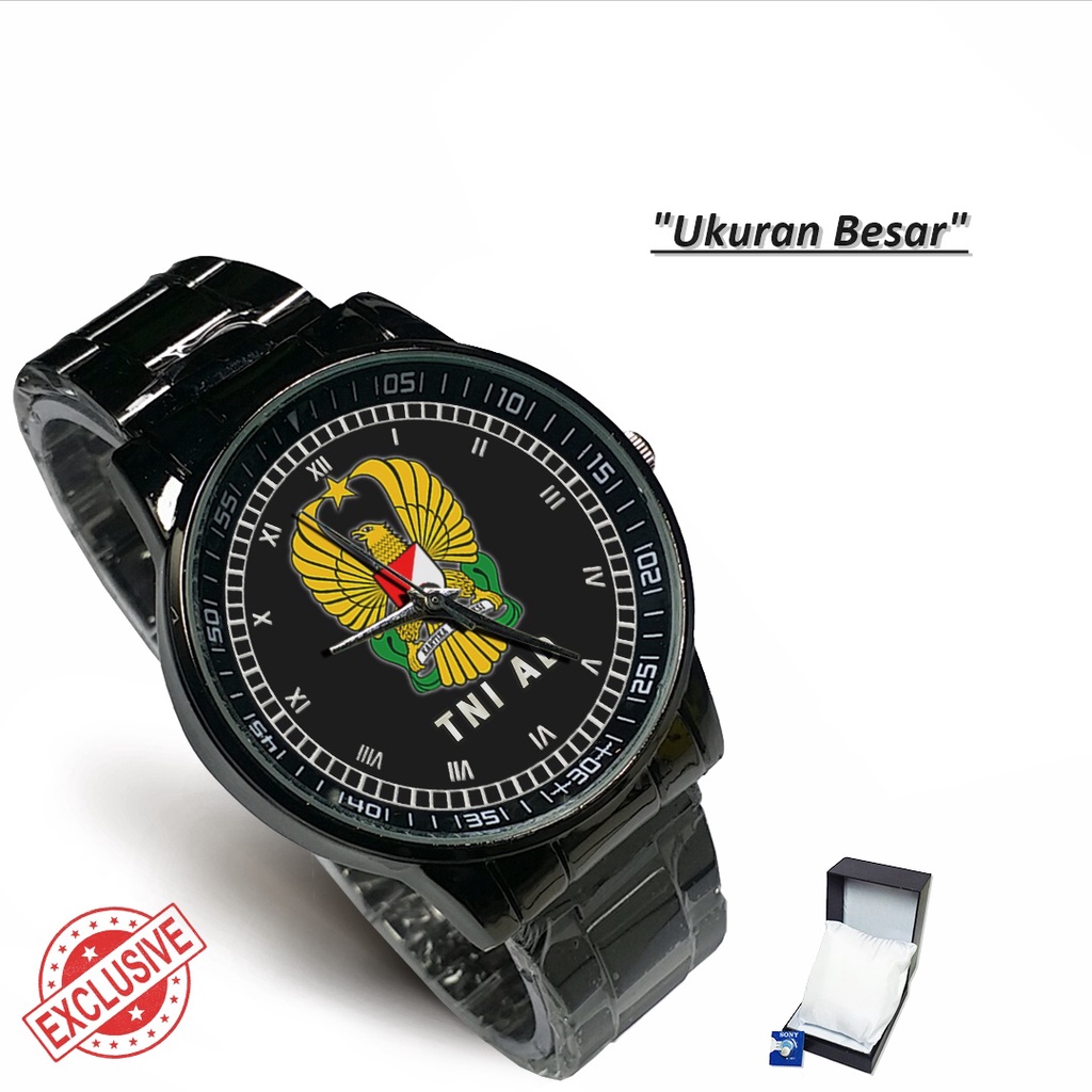 Jam Tangan Rantai Couple TNI ANGKATAN DARAT - 1 (Limited Edition)