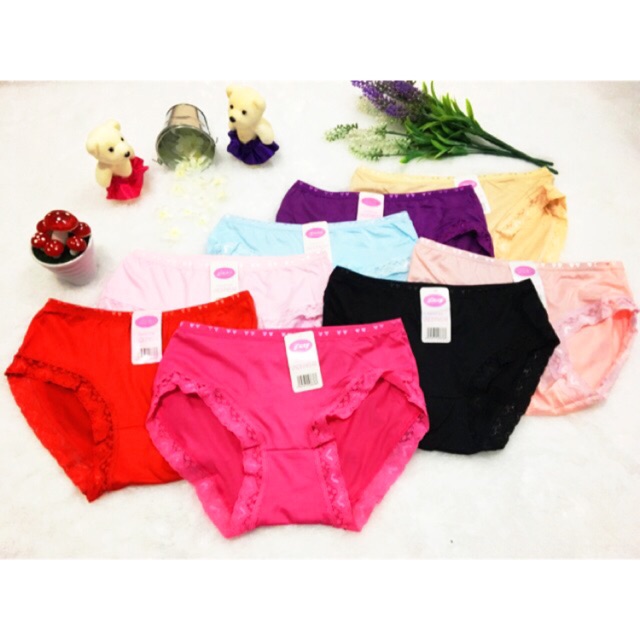 Celana Dalam IMPORT Wanita Polos Laisy Size Fit to XXL