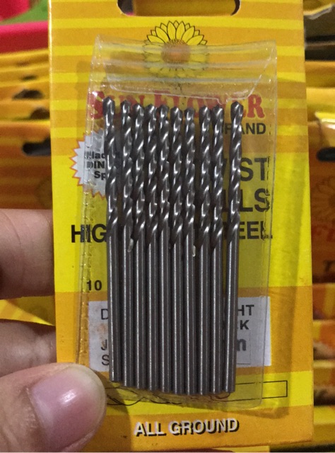 Mata Bor Besi Sunflower 2,5mm - HSS Twist Drill Bit 2,5mm Bunga (1pcs)