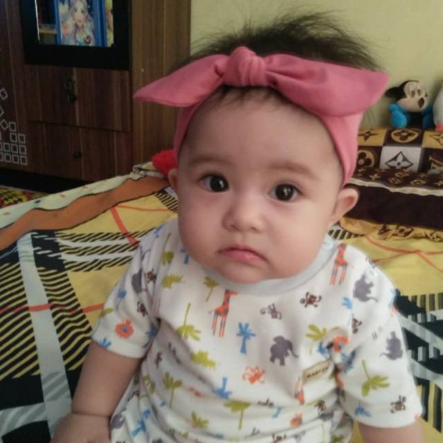 BANDANA BONDU KELINCI ANAK  BABY  Shopee Indonesia