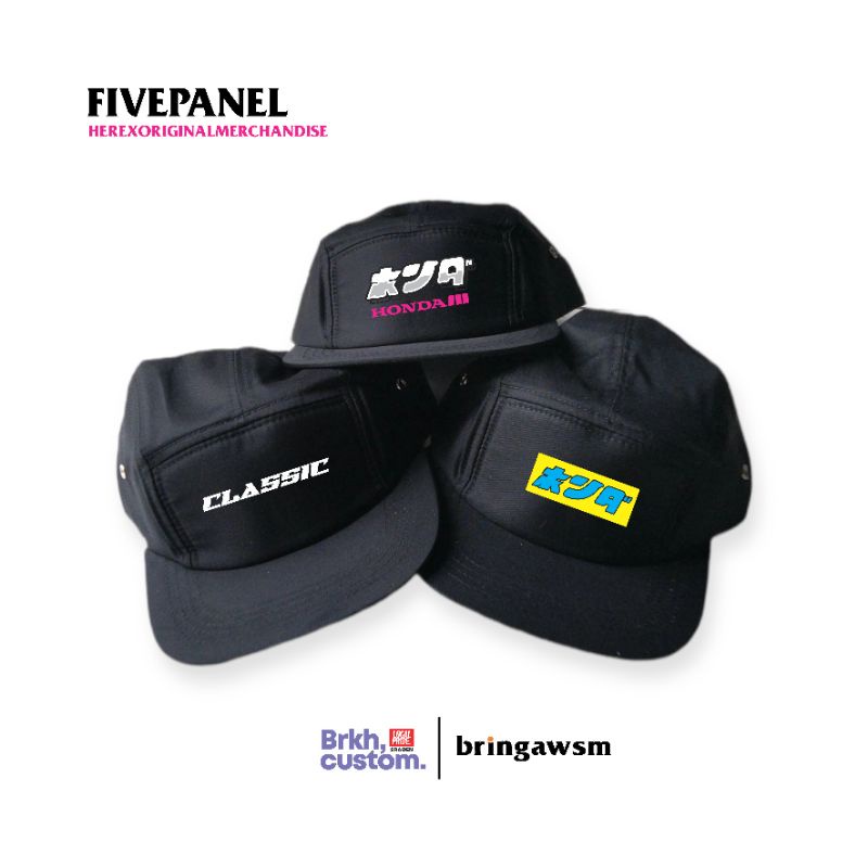 TOPI FIVEPANEL | HEREX | HONDAGANK | TOPI MURAH | HONDA CB  | CB 100 | GL PRO