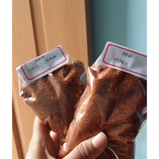 

BON CABE/SAMBAL KERING RASA DAUN JERUK DAN SAMBAL TERASI BERKUALITAS