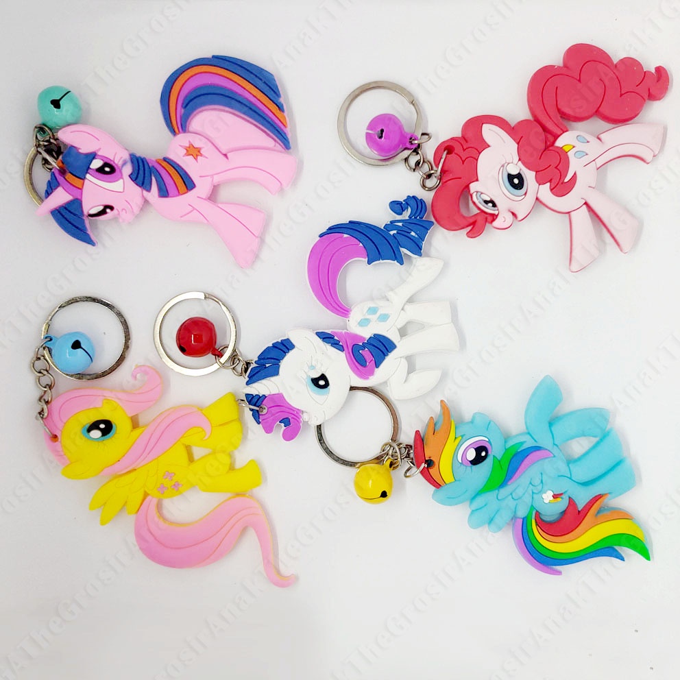 GANTUNGAN KUNCI LITTLE PONY BESAR KERINCINGAN GANCI KERINCING