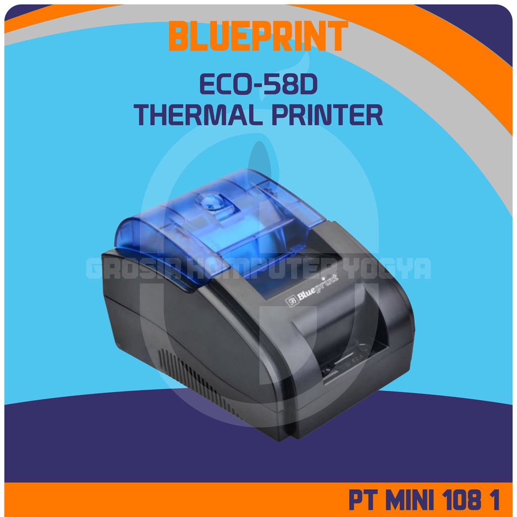 Blueprint ECO-58D USB RJ11 Bluetooth Thermal Printer