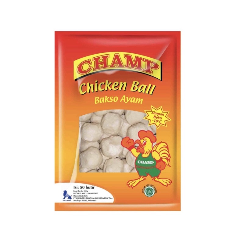 

Champ Bakso Ayam 500gr (isi 50 pcs) / Baso Ayam