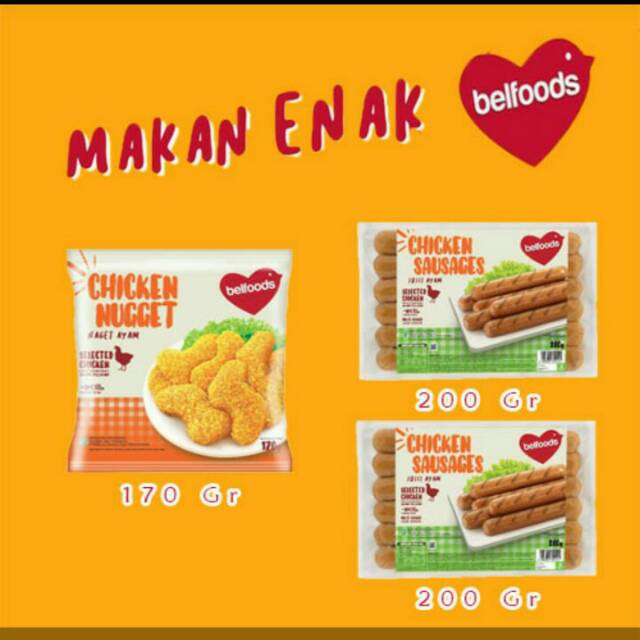 

paket belfood sosis 2+nuget 1