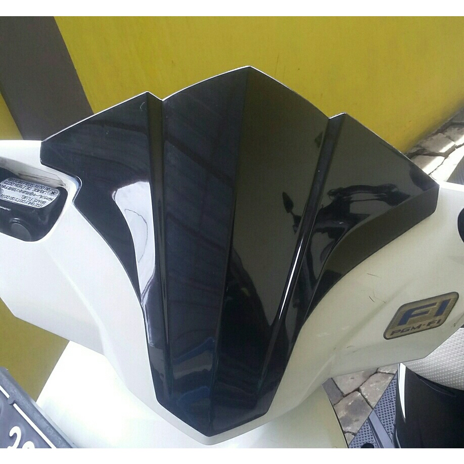 GR Visor Pisor Vario 110 FI Windshield Vario 110 FI Bahan Akrilik Tebal Ori