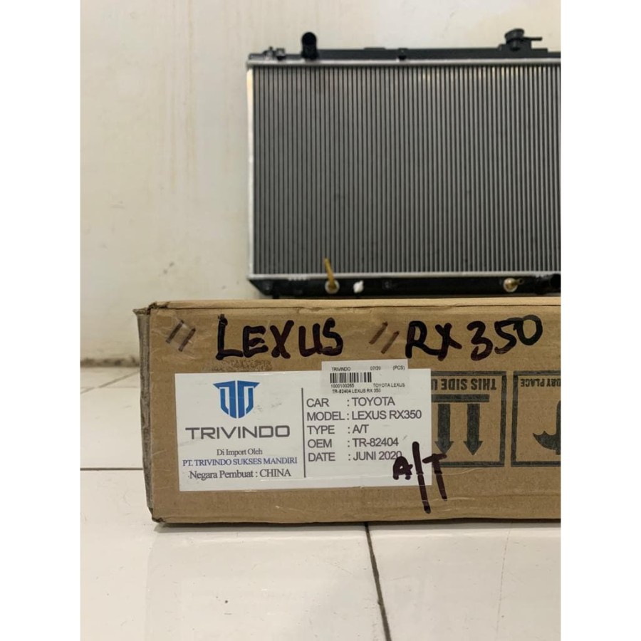 Radiator assy Toyota Lexus RX350 Automatic AT TR-82404 Trivindo