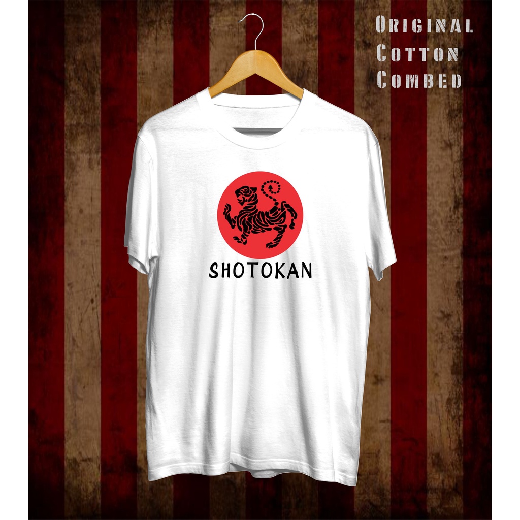 Kaos/ Tshirt Shotokan Karate Original Combed