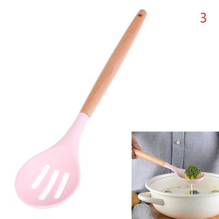 Set Peralatan Masak Bahan Silikon Dan Kayu Untuk Dapur | Shopee Indonesia