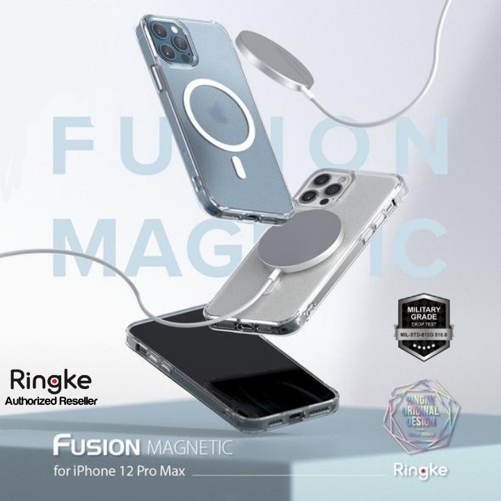 Case iPhone 13 Pro Max 13 Pro 13 Mini / Case  iPhone 12 Pro Max 12 Pro Case Magsafe Ringke Fusion Ma