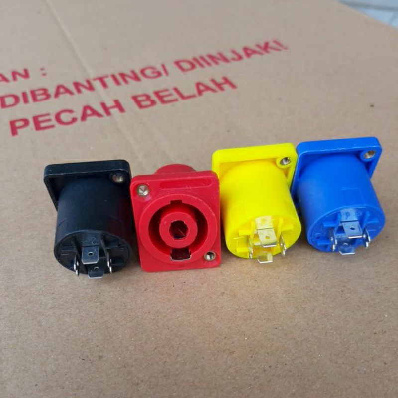 SOCKET SOKET SPIKON SPEAKON ADA LUBANG MUR
