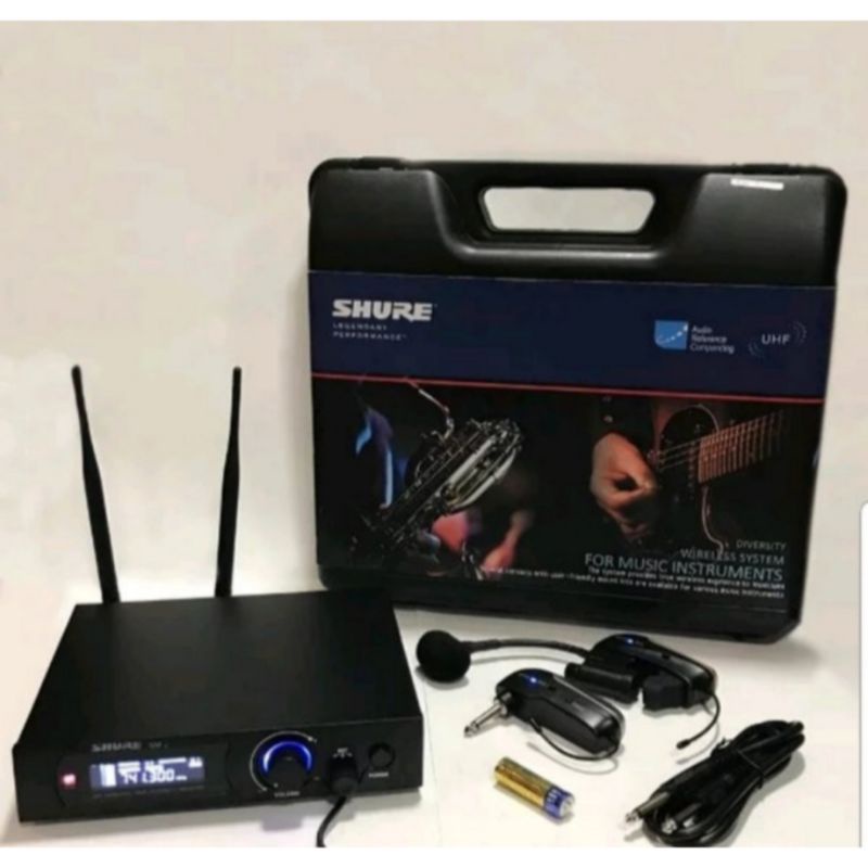 Microphone Mic Wireless Shure SM2 ( mic gitar )