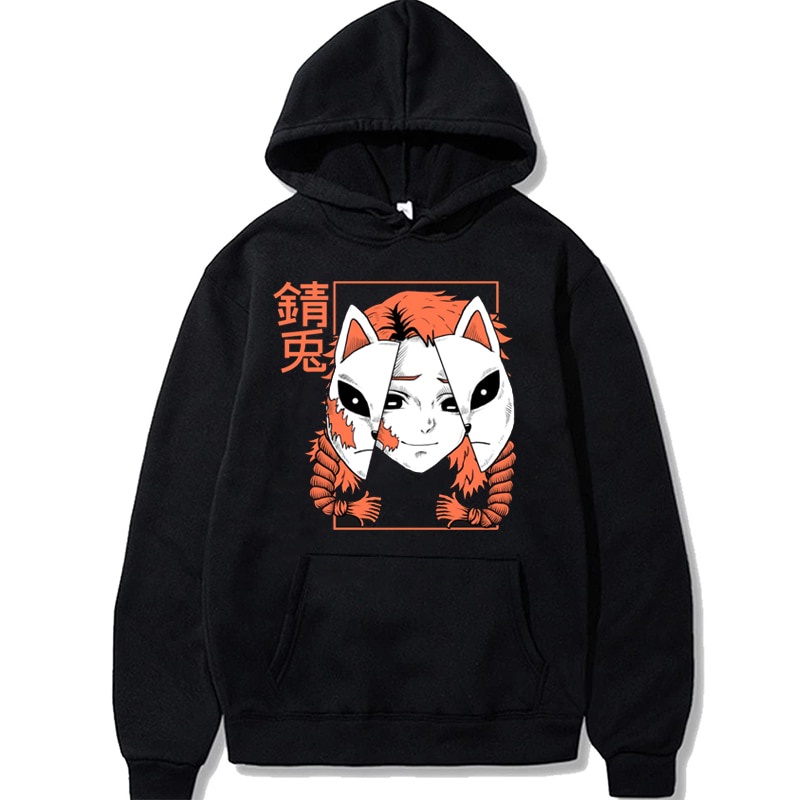 Hoodie Demon Slayer - Hoodie Tanjiro Zenitsu Nezuko Inosuke Hodie Estetik