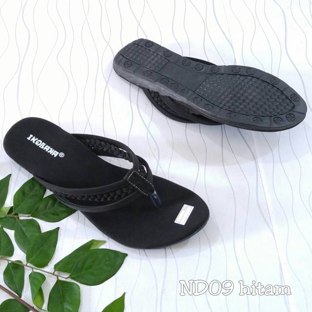 OBRAL CUCI GUDANG BORNEO SANDAL JEPIT TALI  ND09