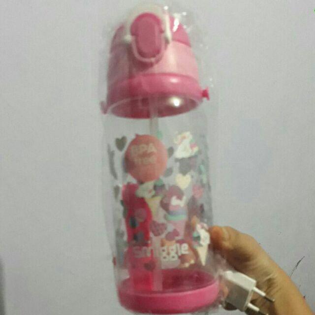 Botol Minum Anak Lions Star Botol Anak Tali Dan Sedotan Karakter Sikat Botol