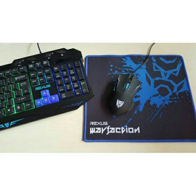 Rexus VR1 - Keyboard Mouse Gaming Rexus Warfaction Vr1 Backlight