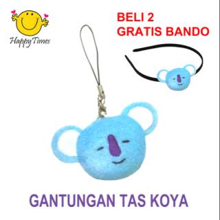 KOYA BTS BT21  KPOP Gantungan  Tas  Shopee  Indonesia