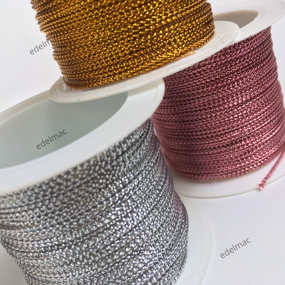 Benang Nylon Kilap | Beading Cord Macrame Braided Rope Accessories Handmade DIY