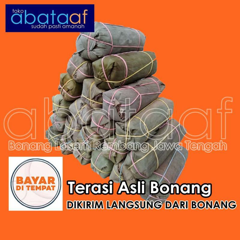 

Terasi Udang Rebon I Terasi Asli Bonang Lasem Rembang 250gram