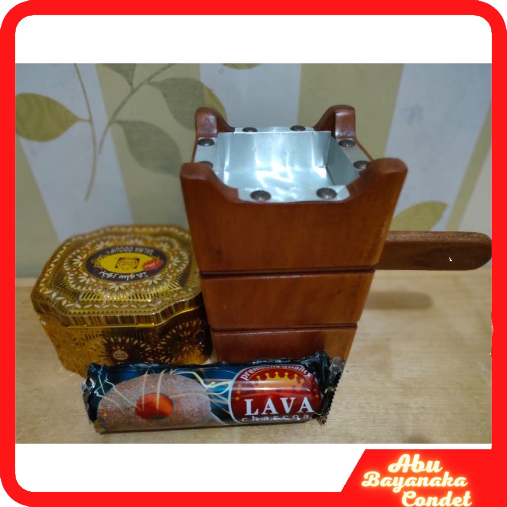 Jual Paket hemat Tempat Bakar Bukhur, Arang &amp; bukhur | MABKHARAH | kayu mahoni KUALITAS BAGUS dan Kuat!!!!