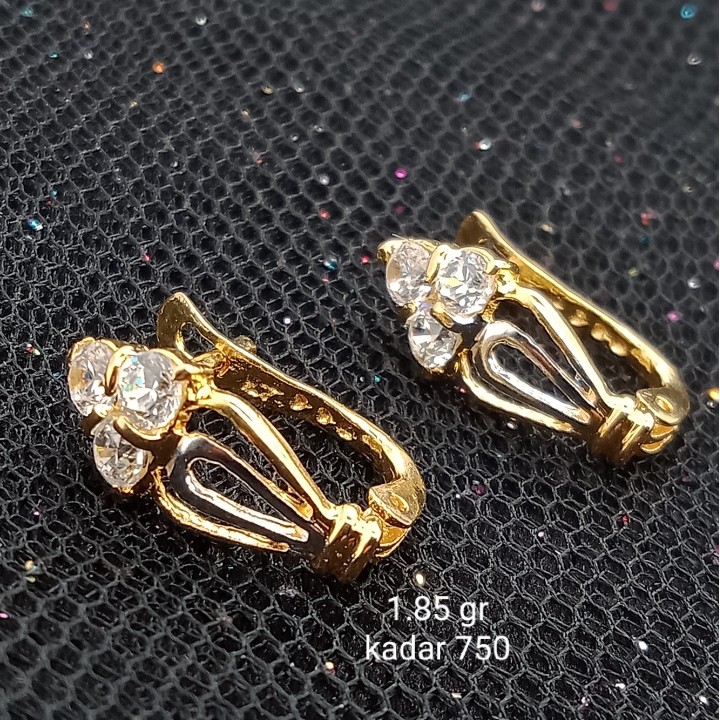 Anting Emas 17K - 1.85 gr Kadar 750 - 1662