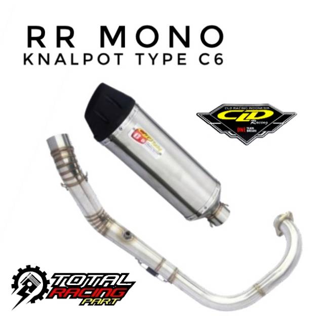 KNALPOT NINJA 250 RR MONOT CLD C6
