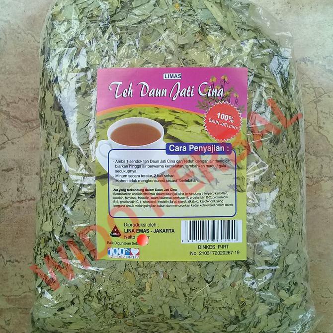 

35Wr46- Termurah Teh Pelangsing Daun Jati Cina 500 Gr 8Yf7Tf-