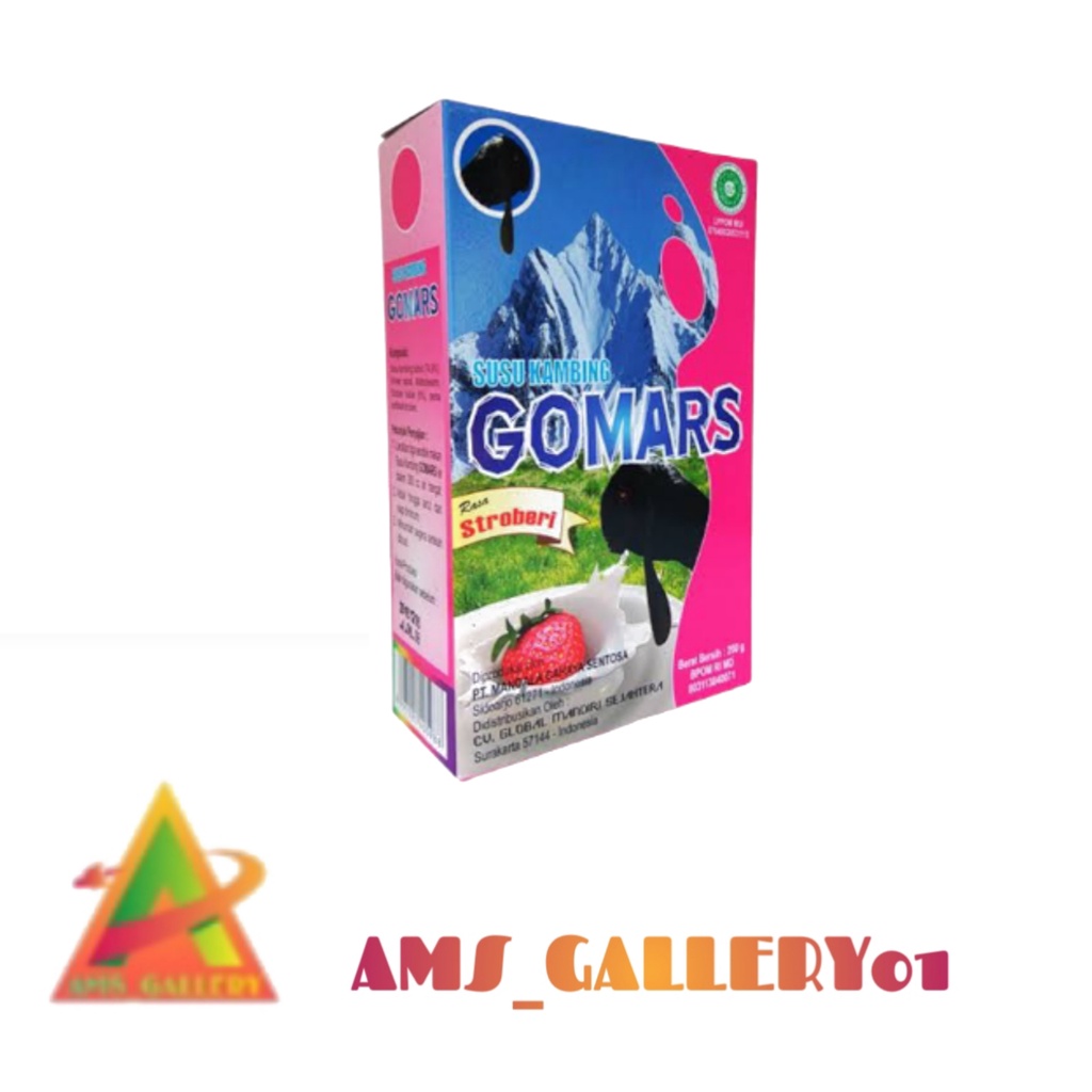 

Gomars Susu Kambing Etawa Bubuk 200 Gram ORIGINAL