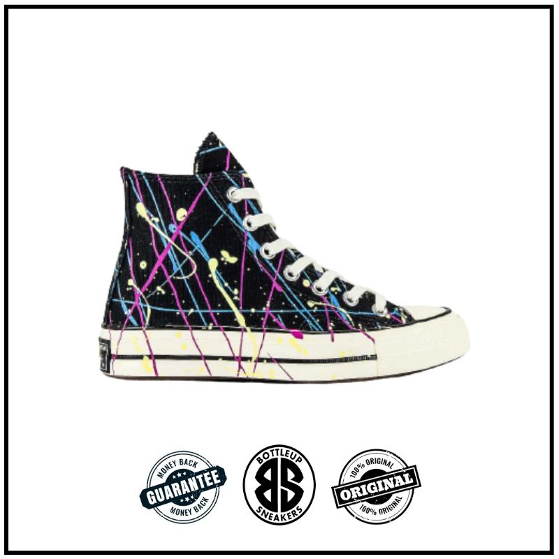 CONVERSE CT 70S ARCHIVE PRINT SPLATTER BLACK/EGRET