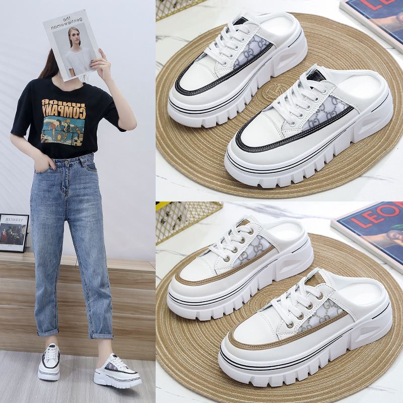 TASHAPPY JSSD031 Sepatu Sneakers Slip On Kekinian wanita import model korea supplier tas import