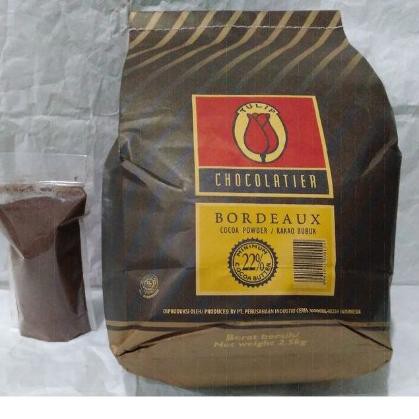 

[VIP] Coklat Bubuk Tulip Bordeaux 1kg - Original Bordeaux Deutch Cocoa Powder (REPACK)