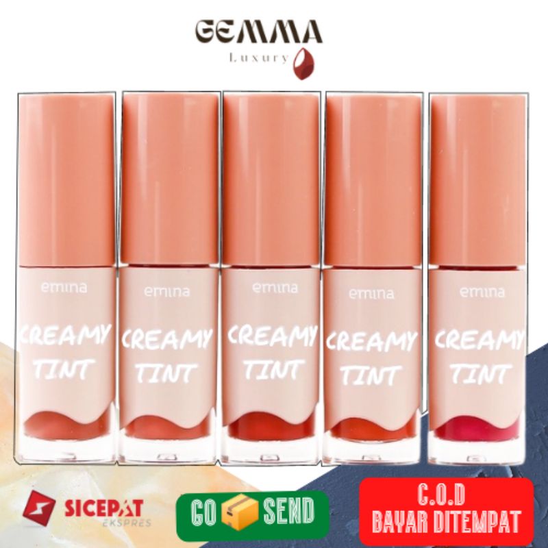 (GOSEND/COD) EMINA CREAMY TINT - LIP TINT