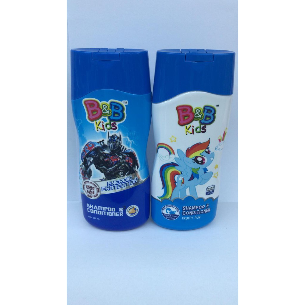 Jual B&B Kids Shampoo & Conditioner 200ml | Shopee Indonesia