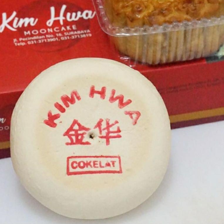 [KODE PRODUK VREFK8483] Kim Hwa White Skin Mooncake PER PC