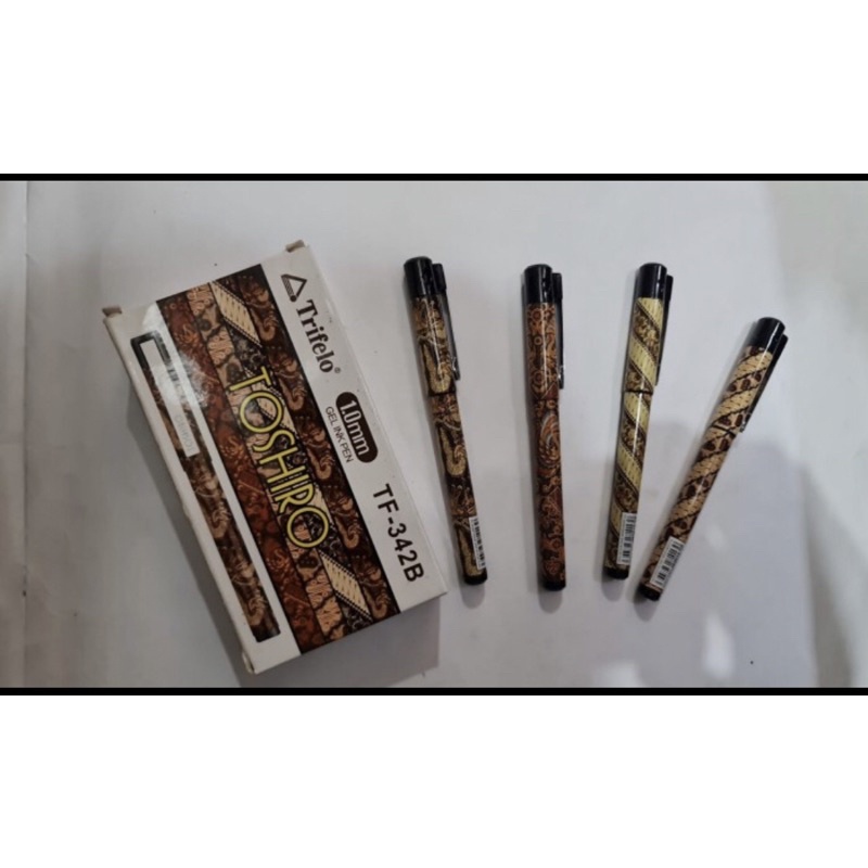 

PULPEN TRIFELO BATIK 1.0 mm HITAM HARGA PER/BUAH