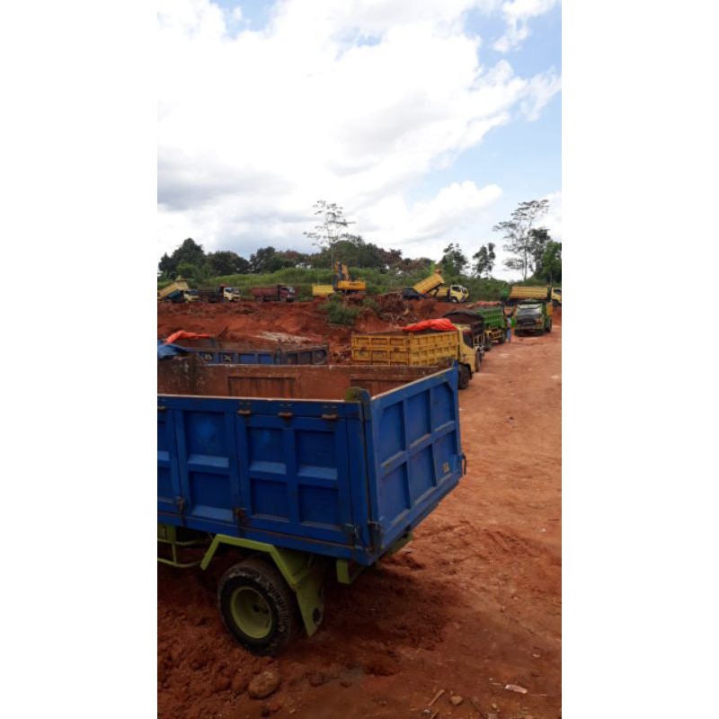 jasa pengurugan tanah merah