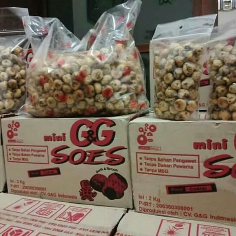 

GG SOES KERING ISI COKLAT 250 gram